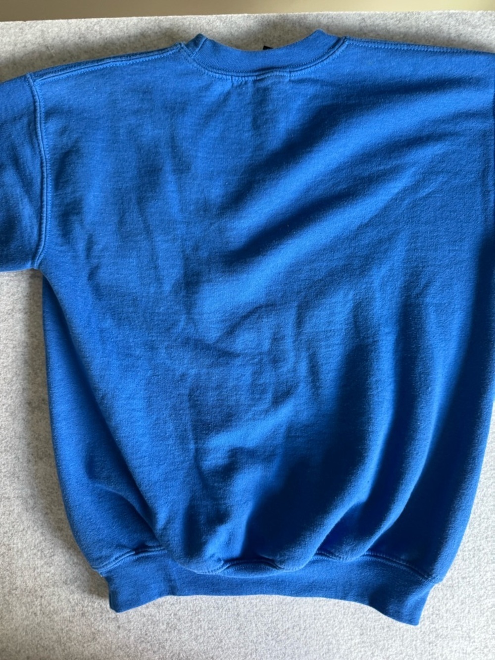 Prince Peter Collection Blue Sweatshirt with Yellow "Michigan 1837" Print - Picture 4 of 4